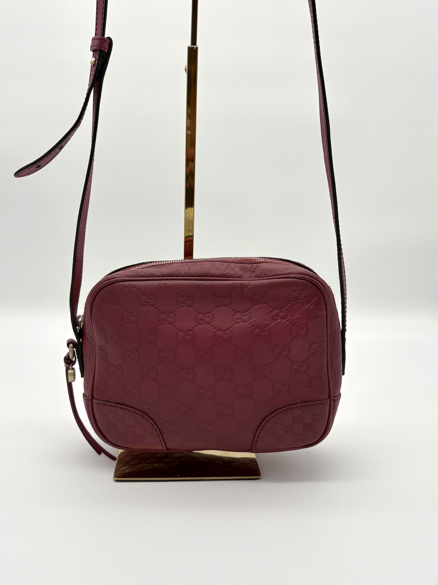 Gucci Guccissima Bree Crossbody Bag