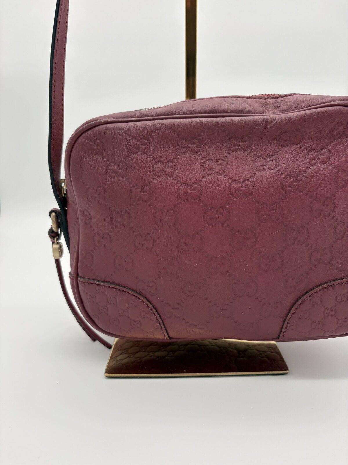 Gucci Guccissima Bree Crossbody Bag - Image 2