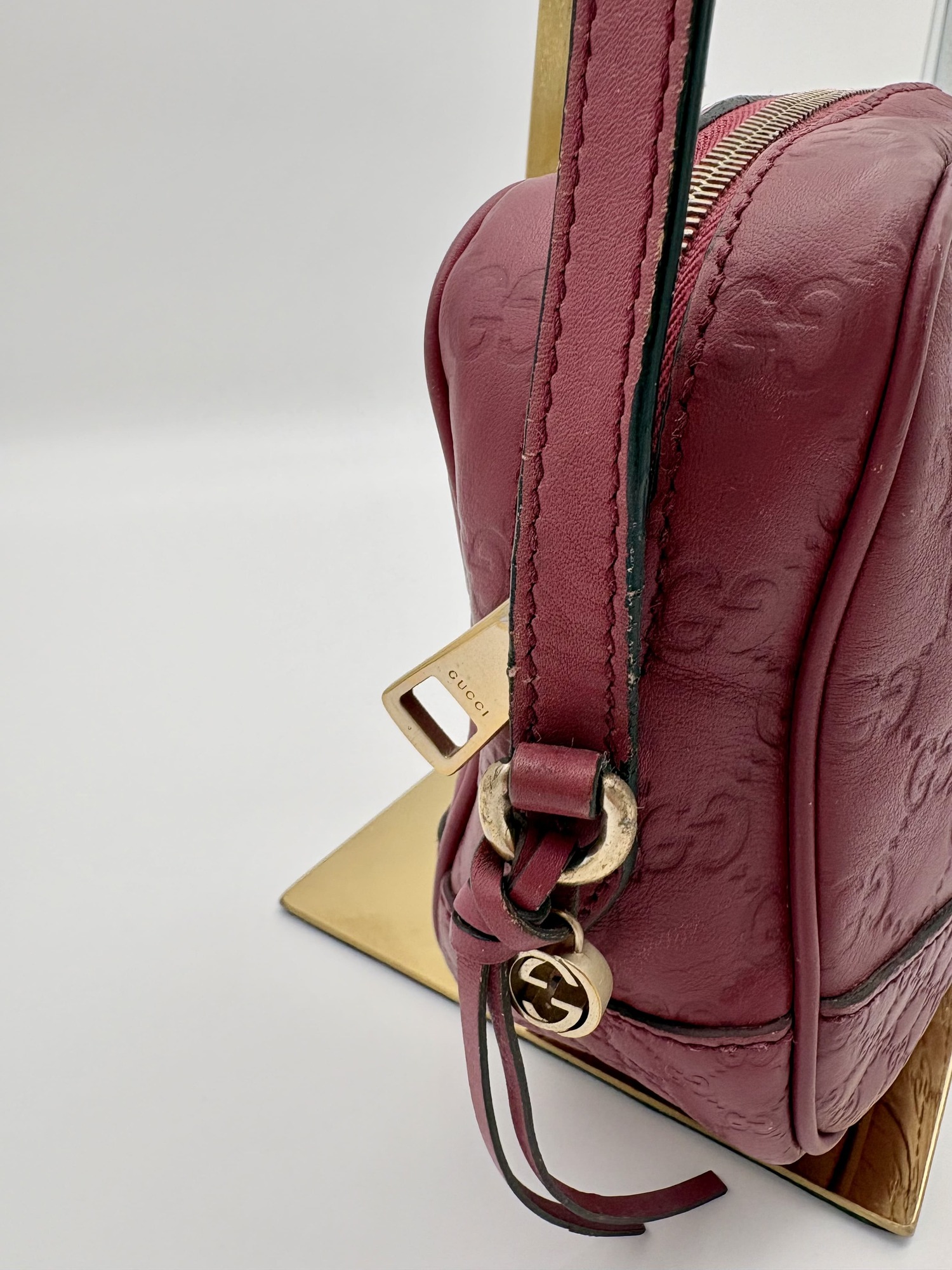 Gucci Guccissima Bree Crossbody Bag - Image 12