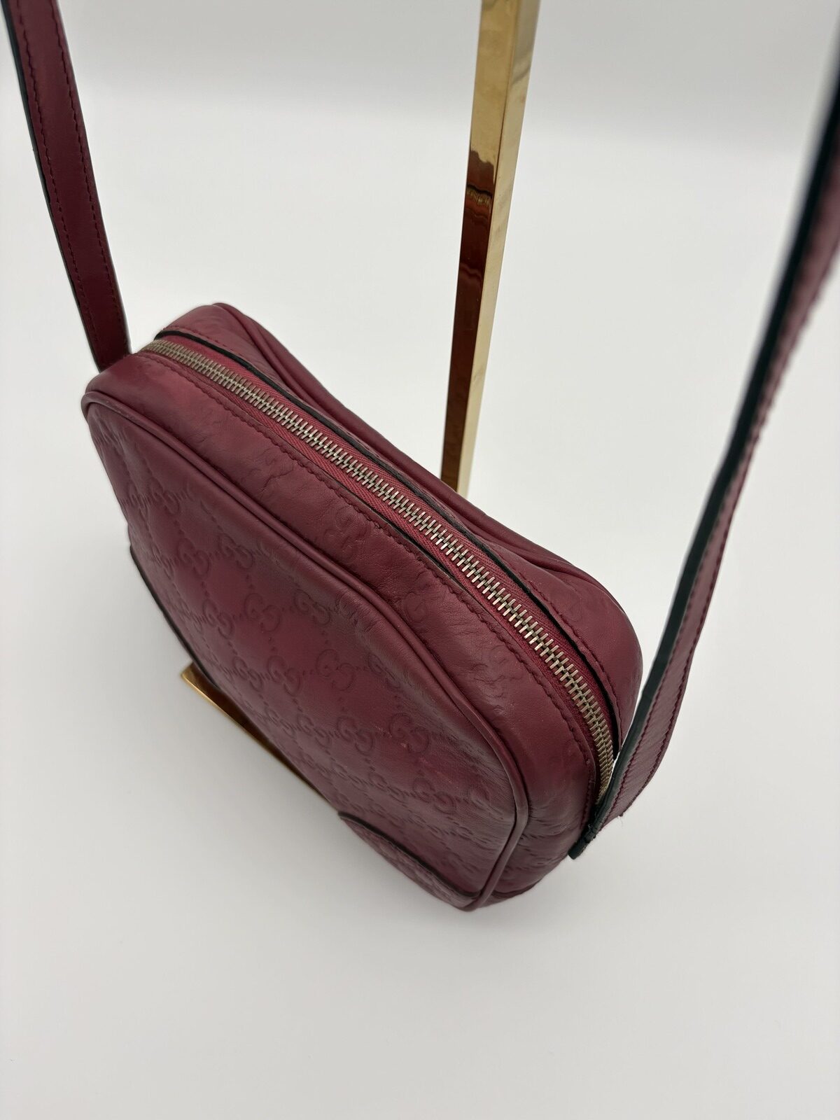 Gucci Guccissima Bree Crossbody Bag - Image 4