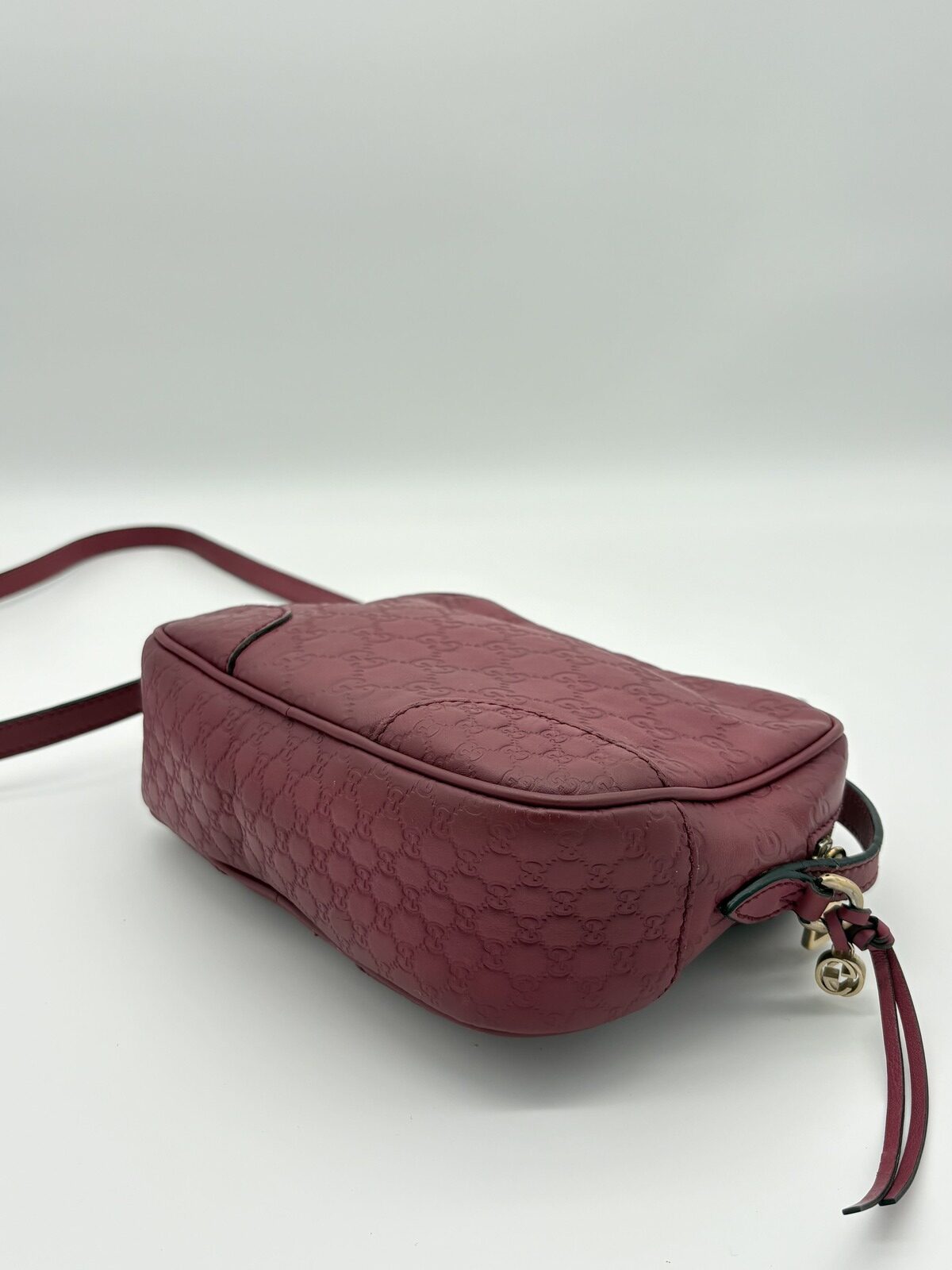 Gucci Guccissima Bree Crossbody Bag - Image 10