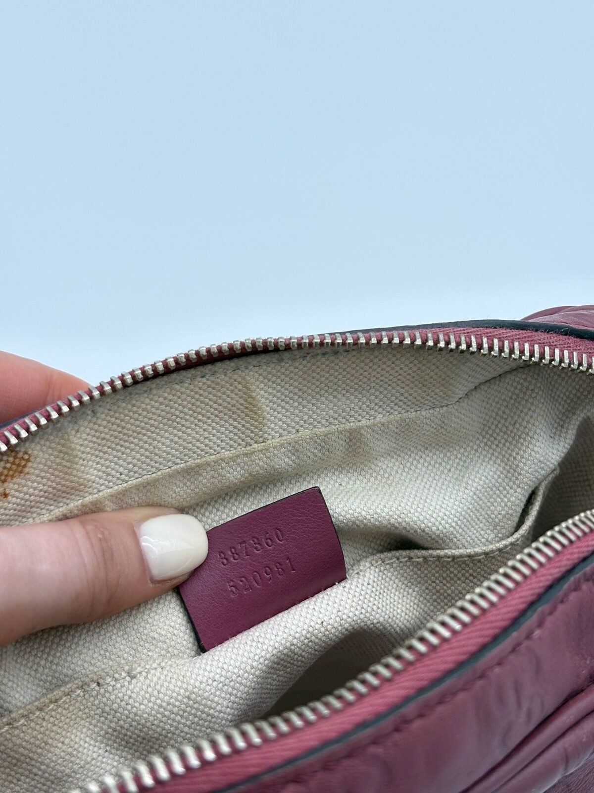 Gucci Guccissima Bree Crossbody Bag - Image 3