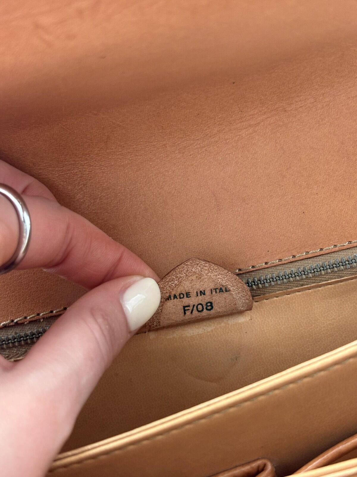 Celine Macadam Triomphe Crossbody Bag Beige - Image 13