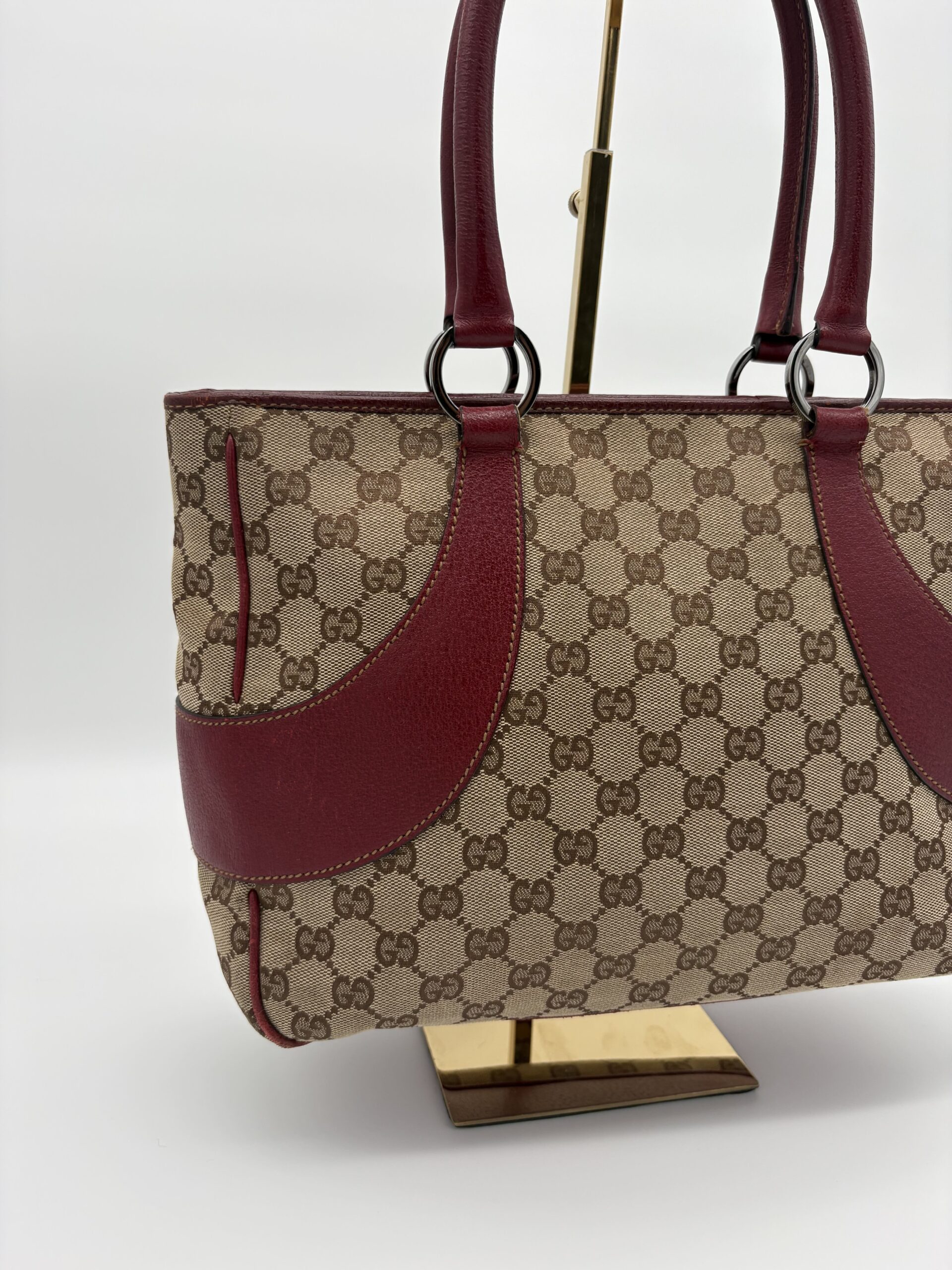 Gucci GG Canvas Shoulder Bag - Image 2